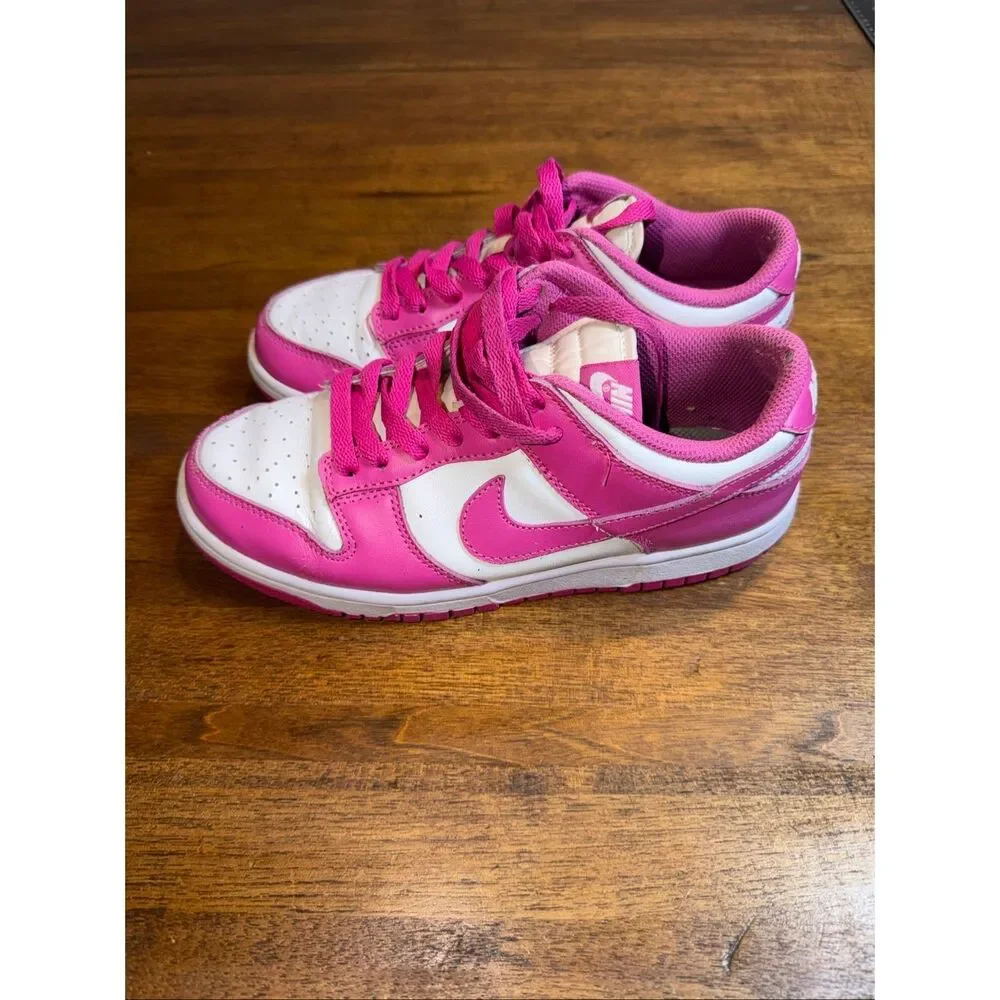 Nike Dunk Low “Laser Fuschia” Colorway Sneakers